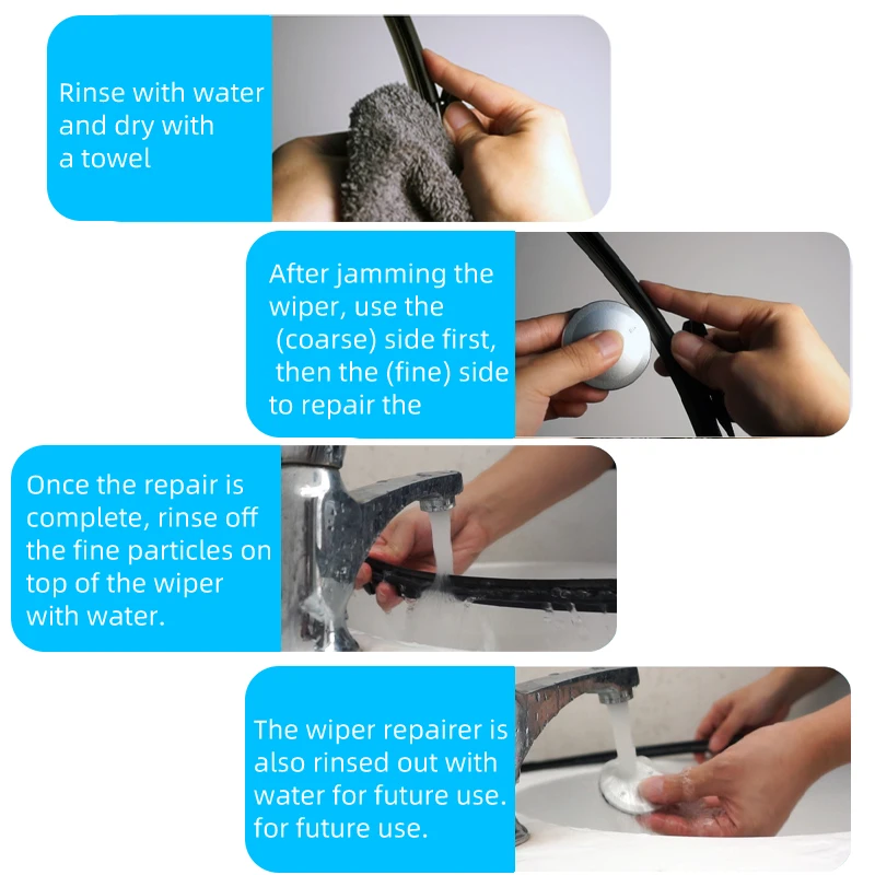 Ремонт щеток стеклоочистителя автомобиля инструмент для ремонта лобового
