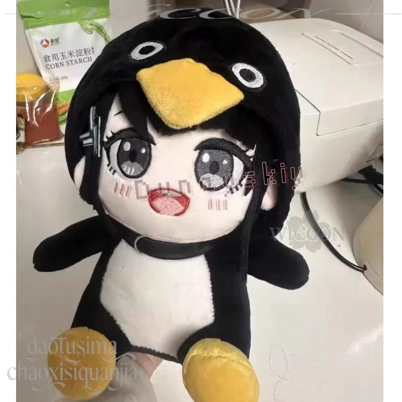 Фото Плюшевая фигурка Gugugaga Penguin 28 см Nunu, женский персонаж Endministrator, милый хлопковый подарок на день рождения/Рождество, Arknights: Endfield Cosplay №4