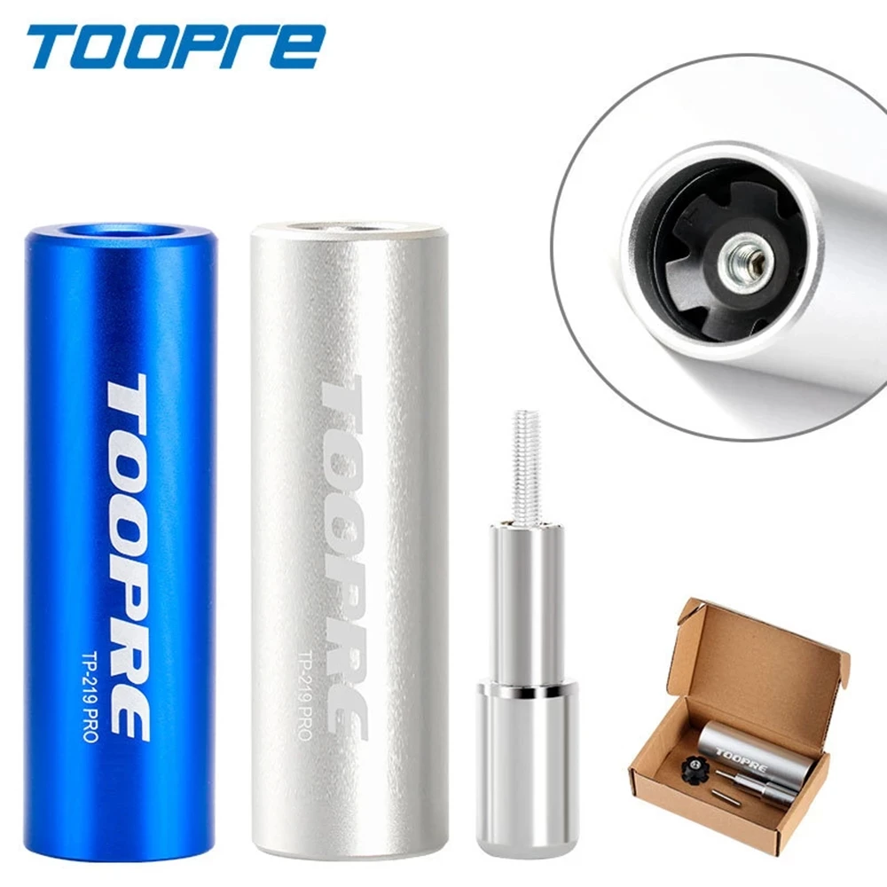 

TOOPRE MTB Bicycle Threadless Headset Star Nut Install Tool Remove Expansion Crown Installer Driver Bike Press Fit Fork Steerer