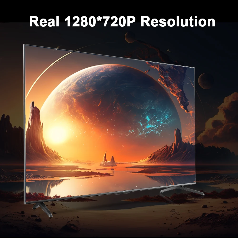 Магкубический проектор HY300 WiFi6 260ANSI Android11.0 4K Allwinner h713 130 &quotэкран BT5.0 1280*720P Домашний