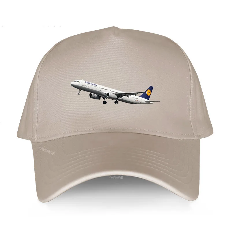 

Новинка, Женская Бейсболка для взрослых, Снэпбэк Кепка Lufthansa, аэробус A321, летние брендовые кепки для подростков