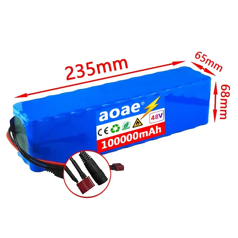 Новинка 48 В 20000 а/ч 54 6 Вт 13S 3P комплект литий-ионный батарей для электровелосипеда