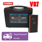 Программатор и программное обеспечение Iprog Pro V87, с поддержкой IMMO и сброса подушек безопасности, замена CarprogDigiprogTango, новая версия
