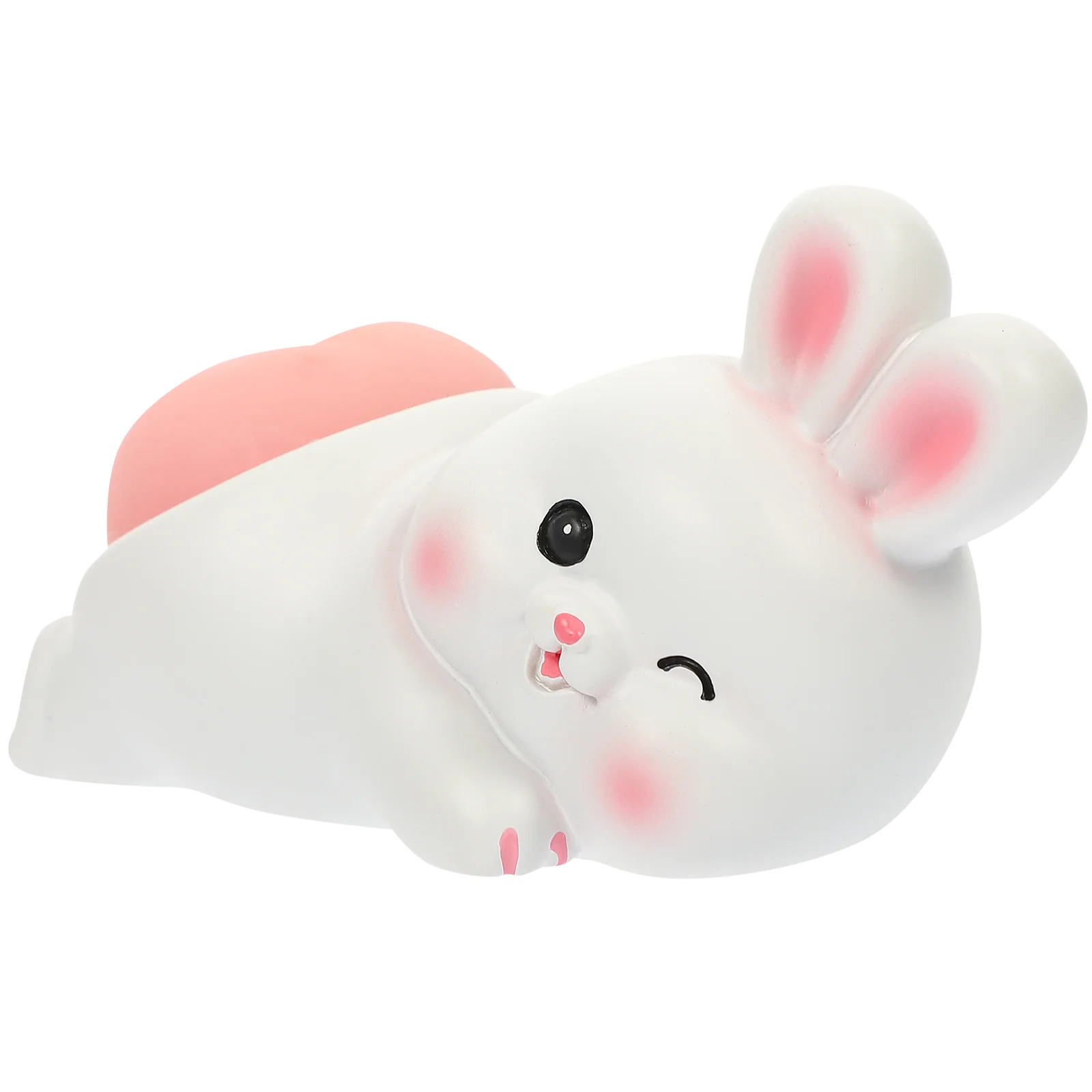

Rabbit Year Figurine Bunny Chinese New Birthday Gift Mini Figurines Decor Zodiac Animalsqueeze Decompression Party Fidget Bag