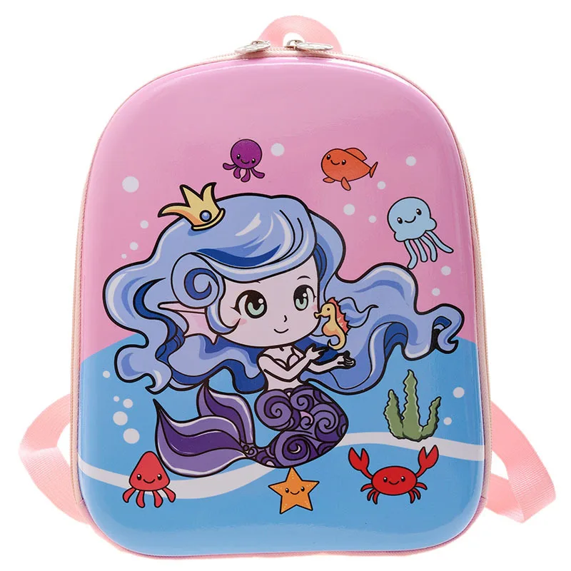New 2022 Children Princess Schoolbag Cartoon Animal Eggshell Kids Backpacks Dinosaur Backpacks In Kindergarten Boy Girl Backpack