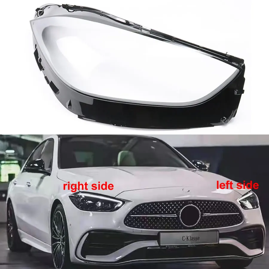 

Чехол для передних фар Mercedes-Benz C-Class W206, 2021, 2022, замена оригинального абажура