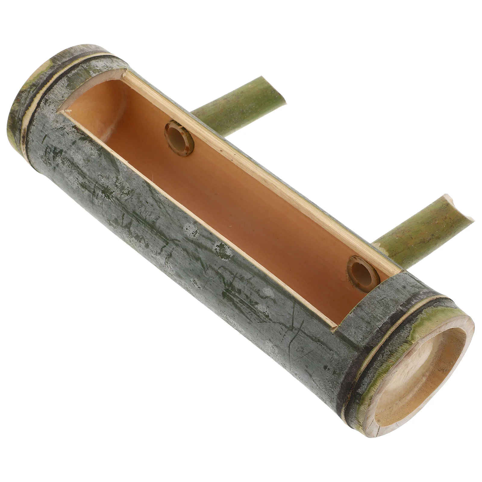 Бамбуковые аксессуары для воды фонтан носик аквариум садовый декор счастливый