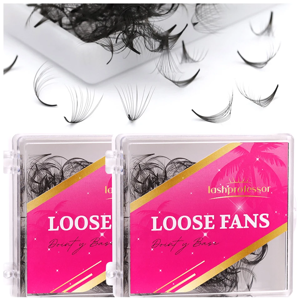 100/300/500 вееры Promade свободные Поклонники тонкие точечные базовые готовые для