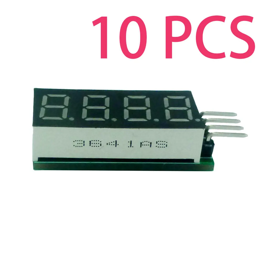 4-битный 7Seg I2C IIC светодиодный модуль отображения для MCU AVR PIC ARM N76E003 FPGA/CPLD прибор
