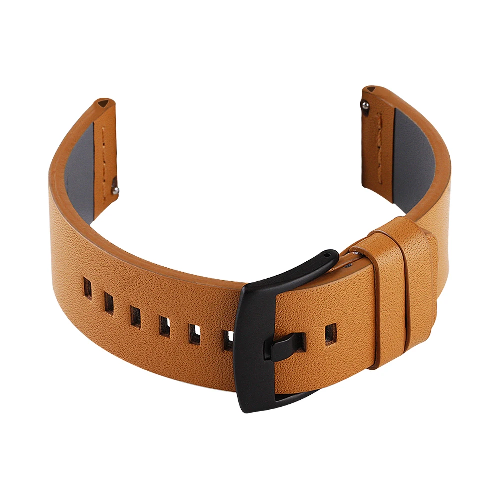 Genuine Leather Watchband bracelet Strap 24mm for Suunto 7 9/Suunto 9 baro Sport Watch Band Quick Release Strap Watch Band Wrist