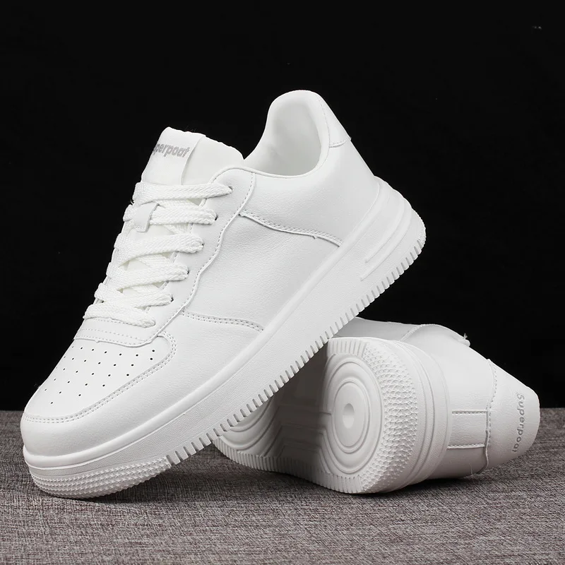 

Мужские и мужские туфли для скейтборда в стиле wo, повседневная спортивная обувь на толстой подошве, Белая обувь для скейтборда, теннисная об...