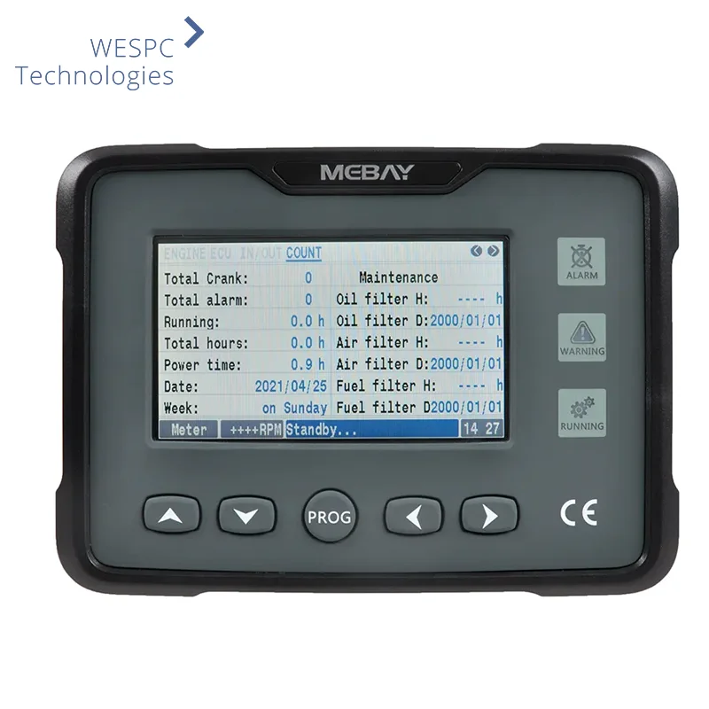 Оригинальный контроллер автозапуска MEBAY GM70C дизельный генератор измеритель тока