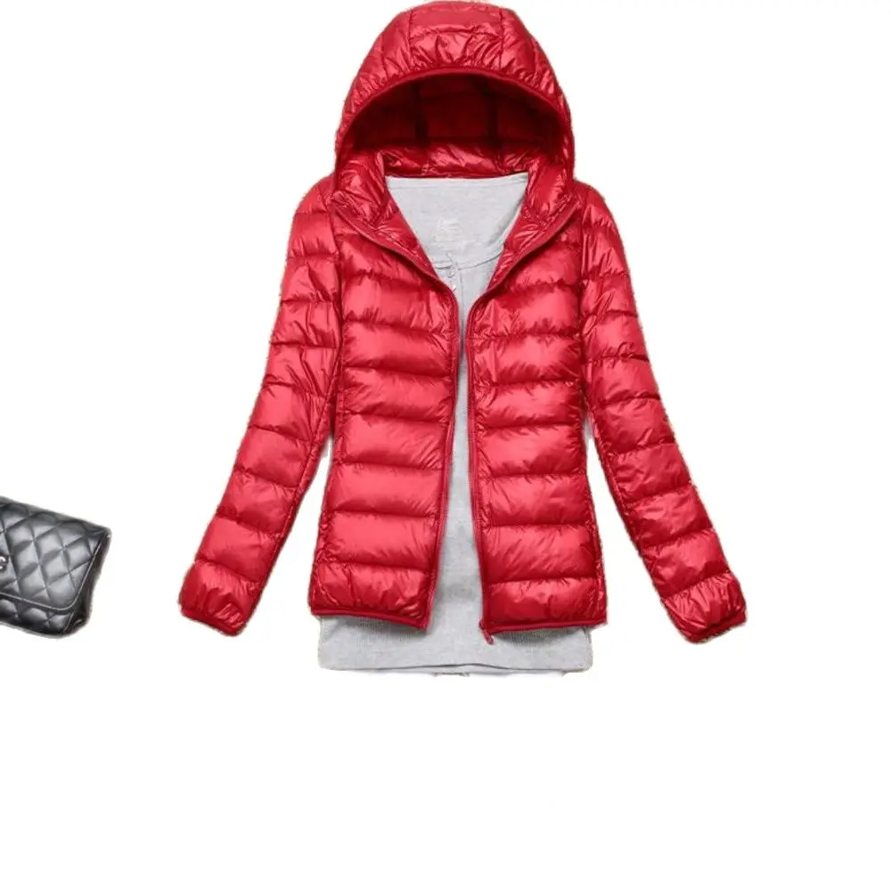 manteau femme hiver new in Korean Hooded coats cropped puffer jacket black winter clothes women