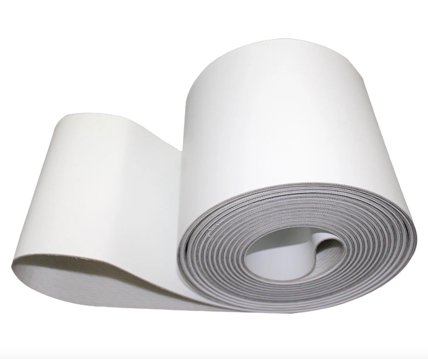 

Толщина по индивидуальному заказу: 0,8-2 мм глянцевая поверхность белая пищевая лента конвейерная лента из полиуретана