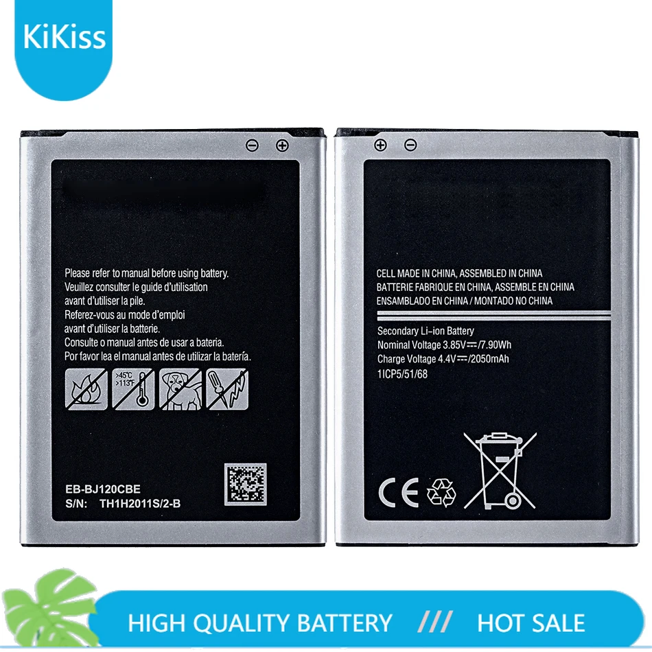 Аккумулятор EB-BJ120CBE для Samsung Galaxy J1(2016) J120 J120F J120A J120T Сменный аккумулятор мобильного