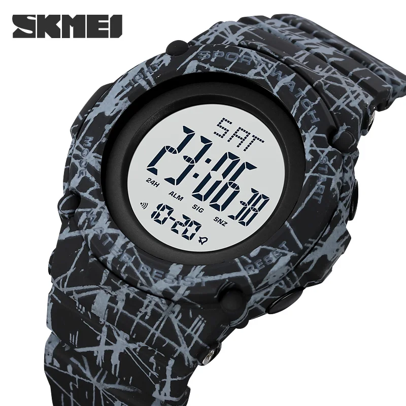 

SKMEI Electronic Watches Waterproof Sport Watch For Men Stopwatch Alarm Calendar Clock Digital Wristwatch reloj hombre