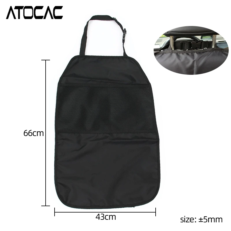 

Органайзер на спинку автомобильного сиденья, противоударная подставка, подвесная сумка, сетчатые карманы, протектор, антигрязный коврик, универсальный автомобильный коврик для хранения на заднем сиденье