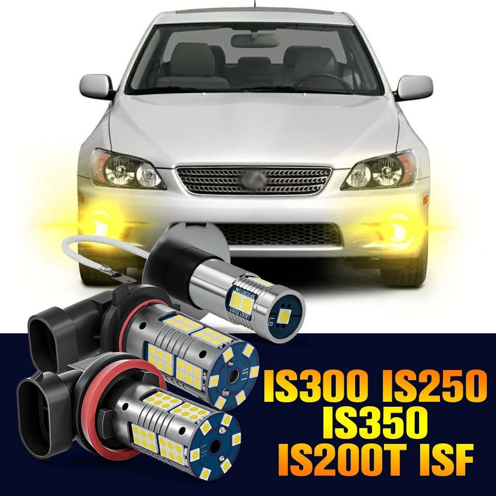 2pcs LED Fog Light Bulb Lamp For Lexus IS300 IS250 IS350 IS200T IS F 2001-2017 2008 2009 2011 2012 2013 2014 2015 Accessories