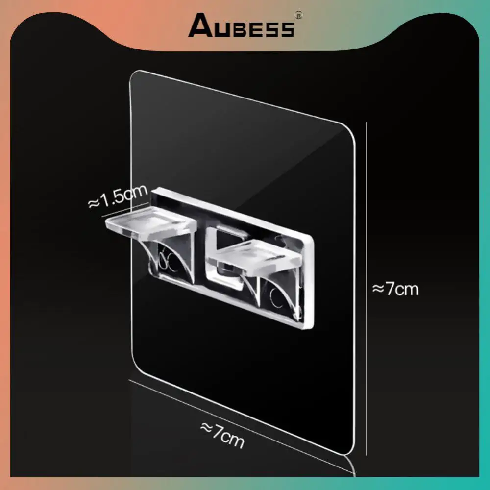 

Multi-purpose Partition Plate Holder Safe And Assured Clapboard Hook No Damage To The Wall No Drilling Non Marking Layer Holder