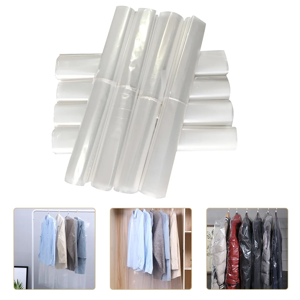 

Garment Dry Cleaning Bag Shop Tool Cleaner Bags Plastic Clear Dust Clothing Coat