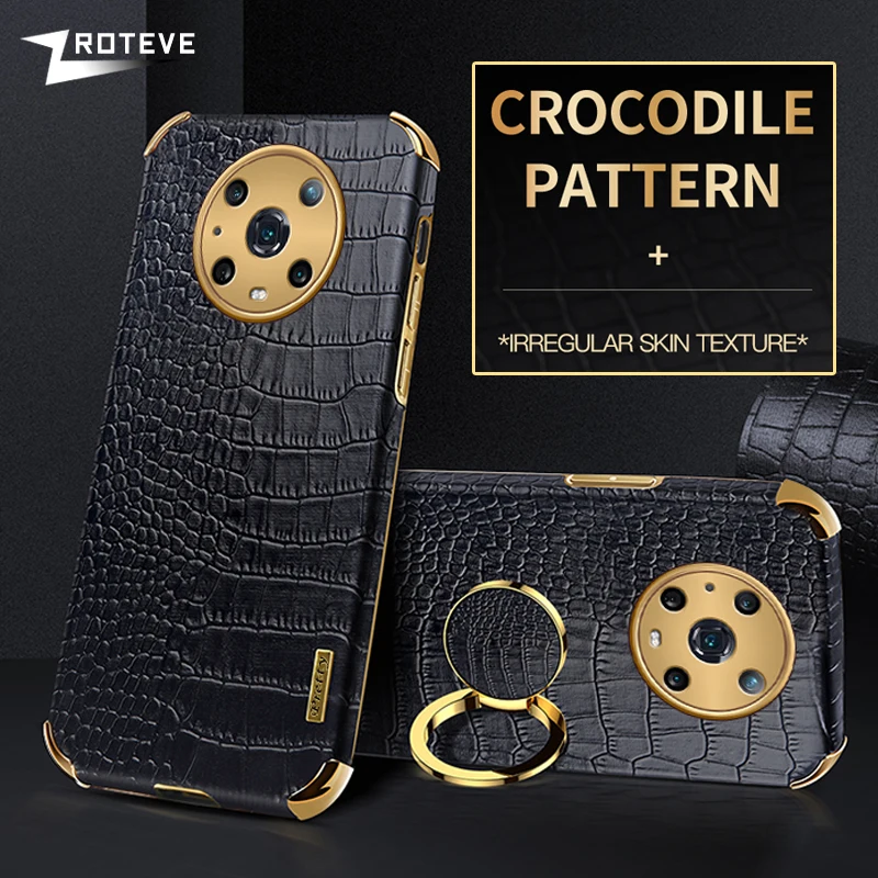 

Чехол для Huawei, Honor Magic 4, 3 Pro Plus, Magic3, Magic4 Lite, 5G, с изображением крокодила