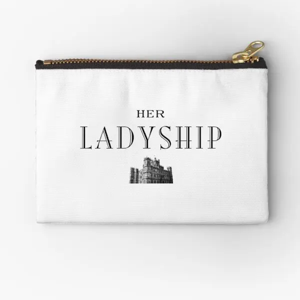 

Чехлы на молнии с надписью Her Ladyship, носки для хранения, женские трусики, мужские чистые монеты, косметические ключи, маленькая упаковка для нижнего белья, карманная сумка