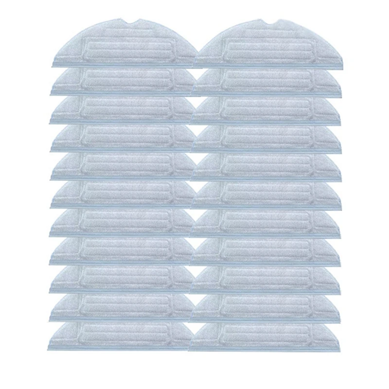 

22 Pcs Replacement Mop Cleaning Cloth Accessories For Xiaomi Roborock S7 T7S T7PLUS Robot Vacuum Cleaner Spare Parts