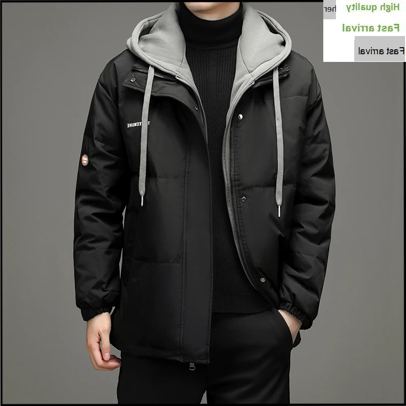 2023 New Winter High Quality Men's Jacket Casual Male Mlb Hooded Down Jacket Windbreaker Male Coats Fashion Women Jackets
