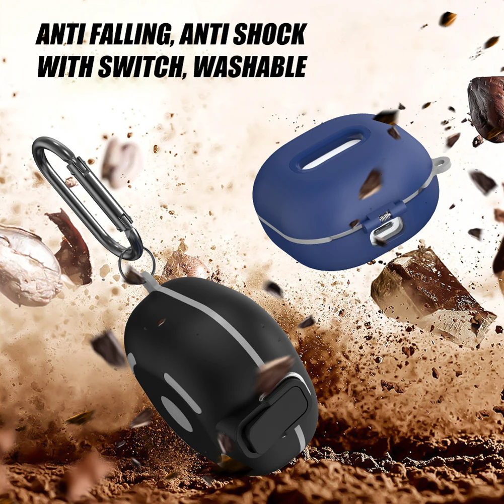 

Чехол для наушников Портативный противоударный, Сменный Чехол для наушников с переключателем для Samsung Galaxy Buds 2 Pro 2022