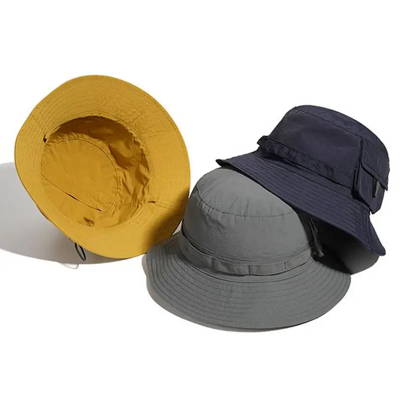 Шляпа с широкими полями быстросохнущая шляпа от солнца модная для гольфа