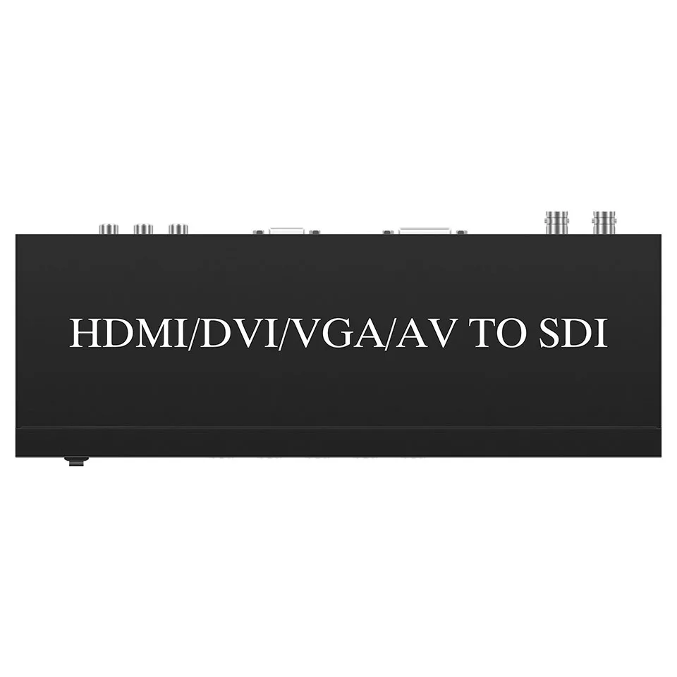 HDMI/DVI/VGA/AV композитный двойной SDI преобразователь скалер сплиттер усилитель для ноутбука DVD проектор PS4 Mi Box