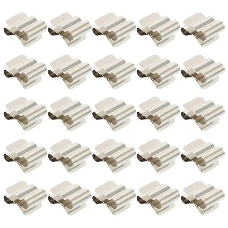 

50 шт., зажимы для кабелей солнечных панелей