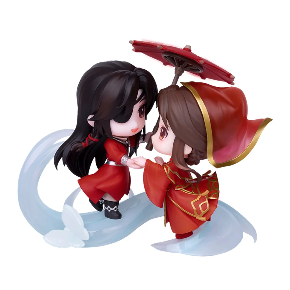 

Женская фигурка-благословение бинебеса Xie Lian & huacheng встреча с фигурками аниме Junyue, Коллекционная модель, детские игрушки, подарки