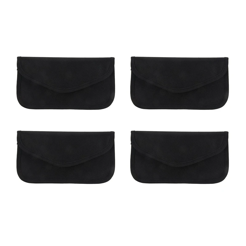 

4X 100% Anti-Tracking Anti-Spying GPS Rfid Signal Blocker Pouch Case Bag Handset Function Bag For Cell Phone Privacy