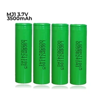 wholesale latest mj1 18650 battery 3 7v 3500mah inr18650 mj1 rechargeable lithium ion ebike battery
