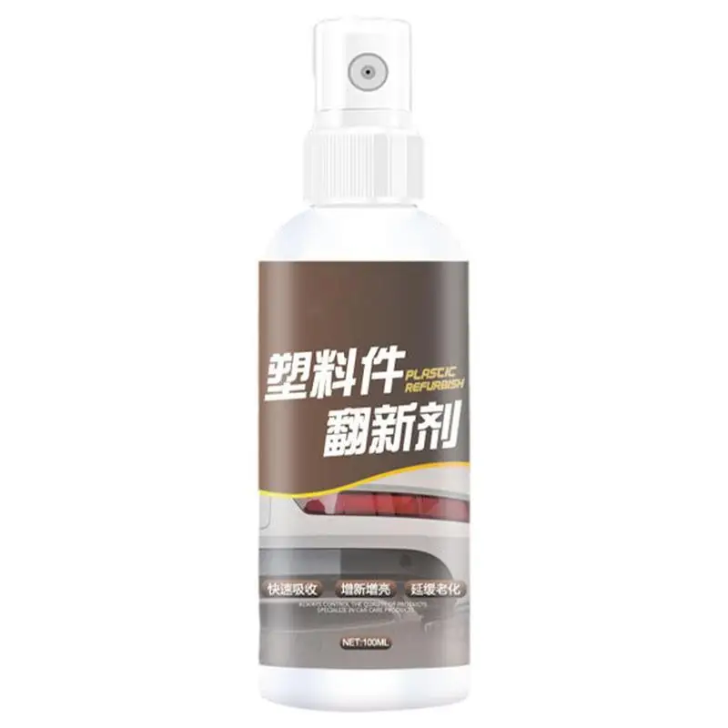 

Plastics Restorer For Cars Car Plastics Restorer For Bumper Plastics Restorer Ceramic Coating Trim Restore Highly Concentrated