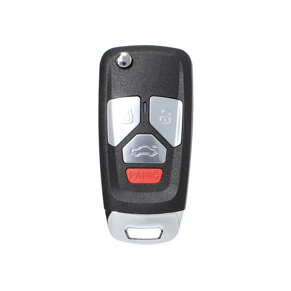 5 шт./лот XHORSE XNAU02EN XN беспроводной универсальный дистанционный ключ 4 кнопки для Audi