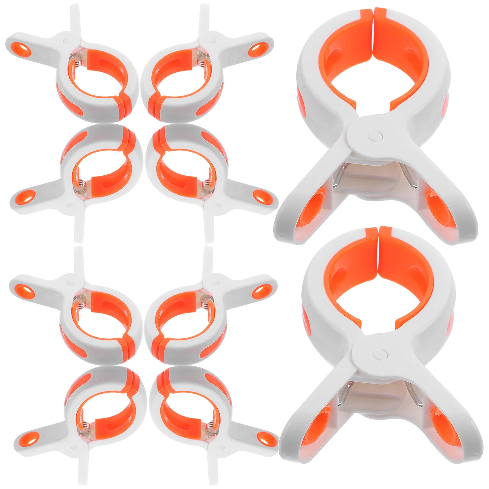 

12Pcs Large Beach Towel Clips for Sun Loungers Clothes Pegs Strong Grip Laundry Clips Windproof Clothes Pegs