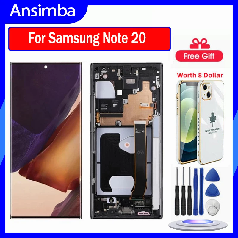 

6.9'' For Samsung Galaxy Note 20 LCD Display Touch Screen Digitizer Assembly For Samsung Note20 N980 N980F SN980F/DS Display