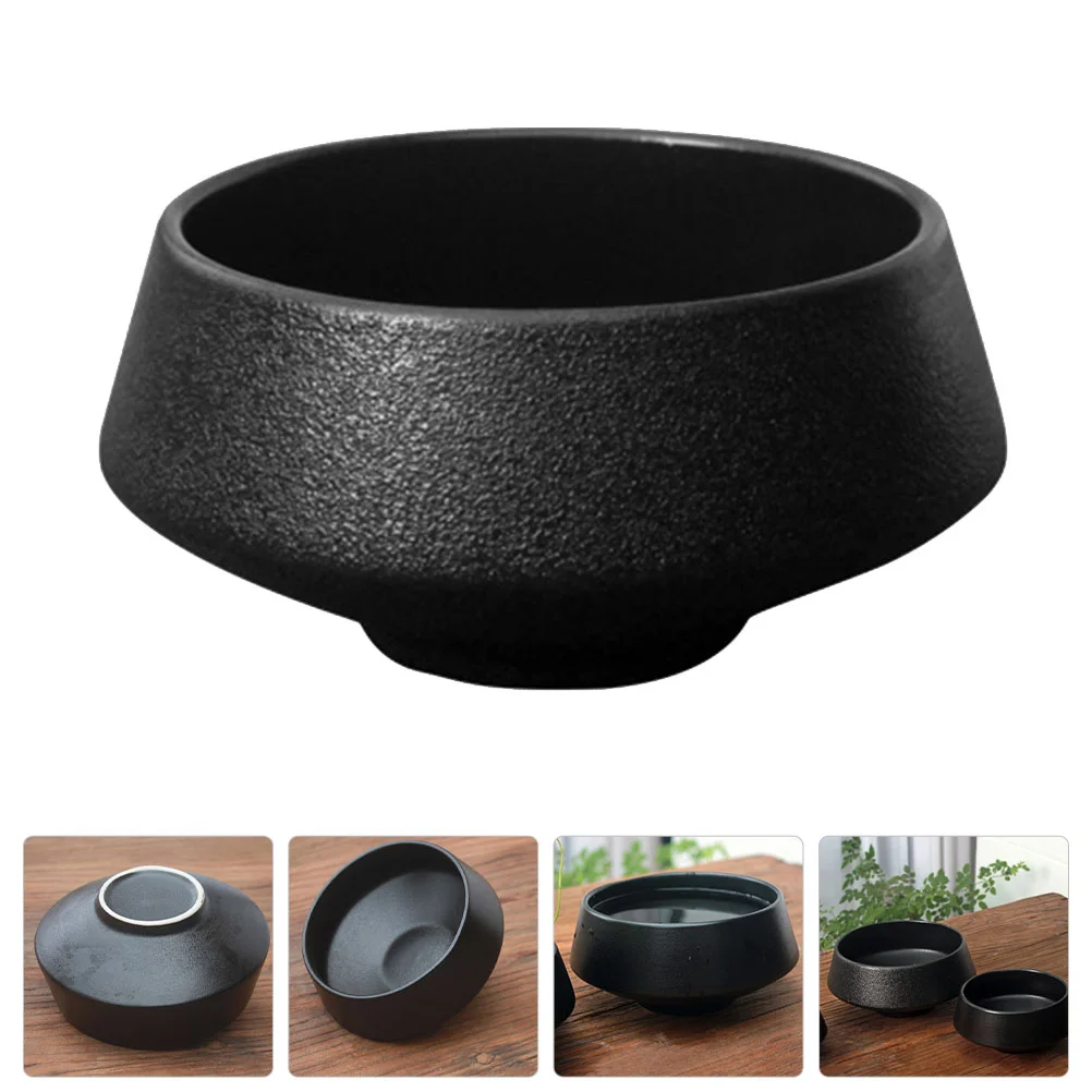 

Ceramic Floral Arrangement Vase Zen Landscape Pot Japanese Ikebana Flowerpot Planter for Home Cafe Office Decoration