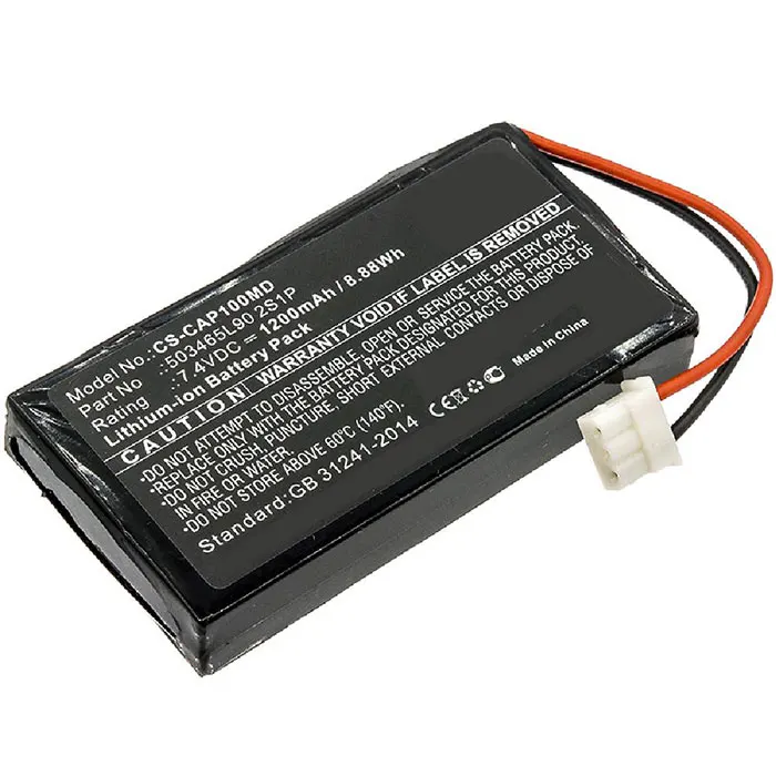 

Replace Battery Charmcare 503465L90 2S1P AccuroTabletop Pulse Oximeter
