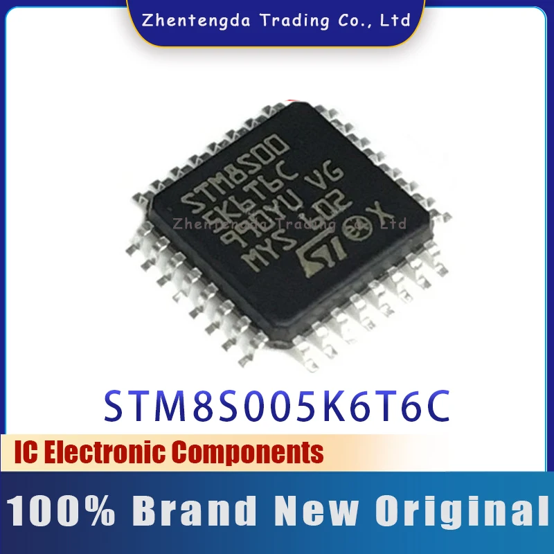 

STM8S005K6T6C STM8S005K STM8S005 STM8S STM8 STM IC MCU 8BIT 32KB FLASH LQFP-32