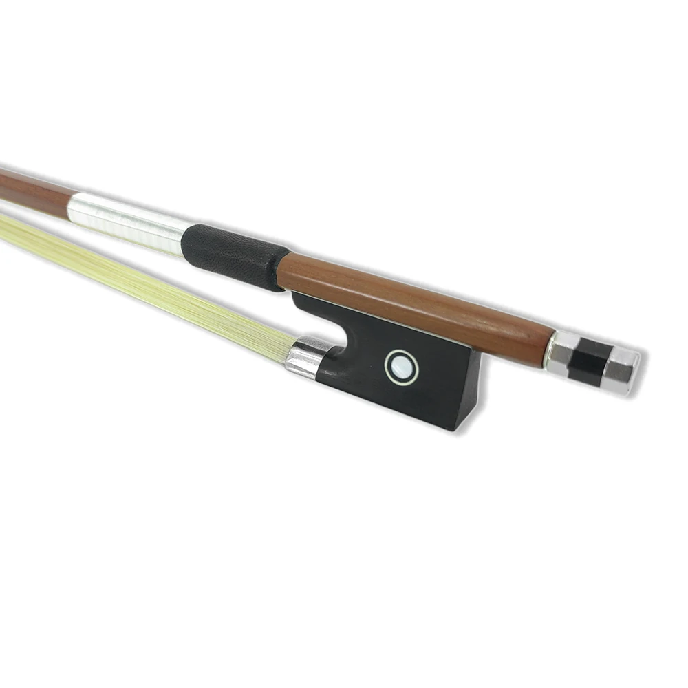 4/4 полноразмерный новый смычок для скрипки Advance из бразильского дерева черное