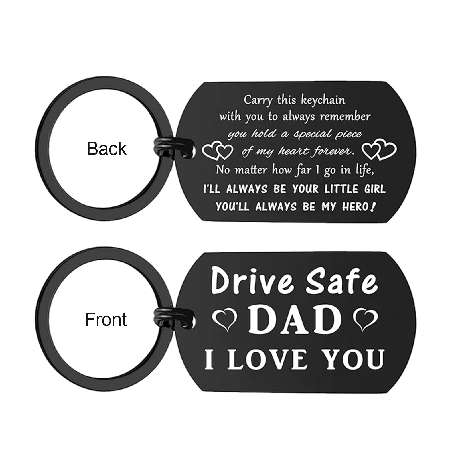 Брелок Drive Safe Dad - I Love You Gifts From Daughter Son