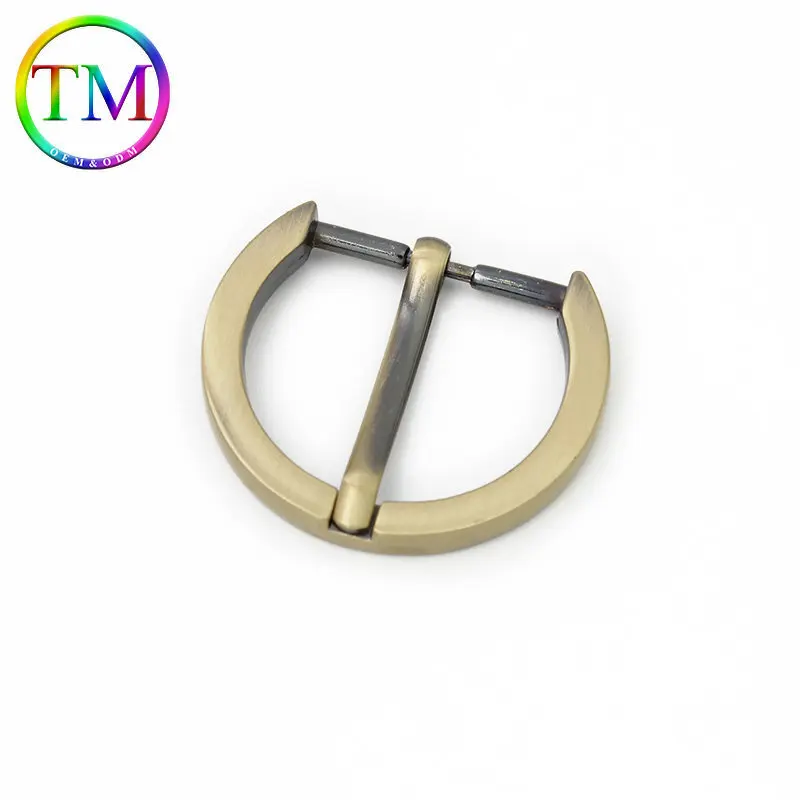 10-50Pcs Semicircle Strap Webbing Buckle Bag Strap Adjustable Buckles Flat Metal D Ring Pin Buckle Diy Hardware Accessories