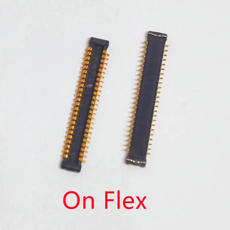 10 шт. 48-контактный USB-разъем для зарядки FPC на материнской плате Samsung Galaxy A20 A205 A205F A20E