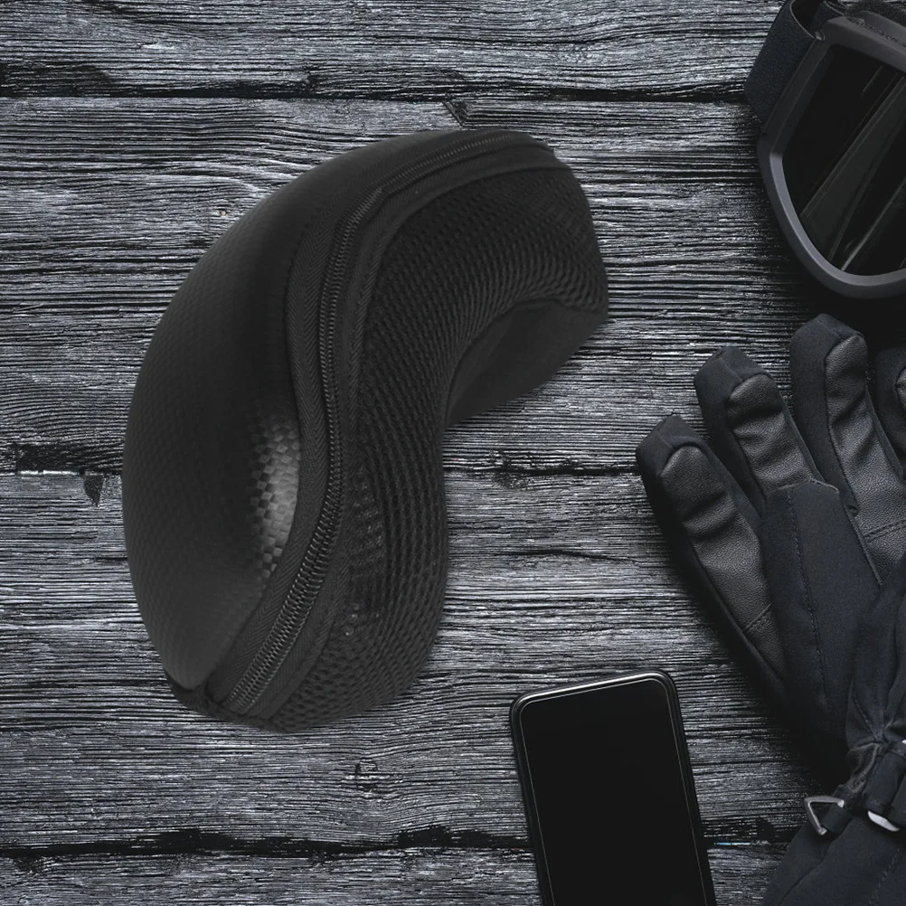 

Goggles Case Glasses Ski Box Sports Protector Tow Snowmobile Holder Storage Pu Hard Container Snowboard Strap Snow Travel Cases