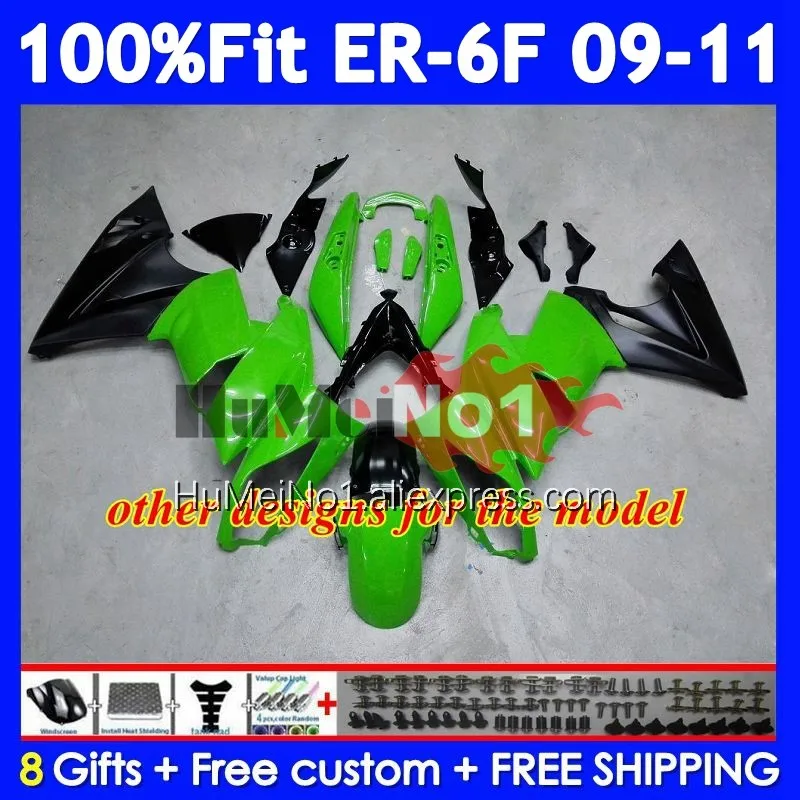 OEM Корпус для KAWASAKI NINJA 650R ER 6F ER6 ER 6 F ER-6F 09-11 246No.36 Gloss Rose ER6F 09 10 11 650 R 2009 2010 обтекатели (art.: 3920c8d2c8e1d) - 3920c8d2c8e1d