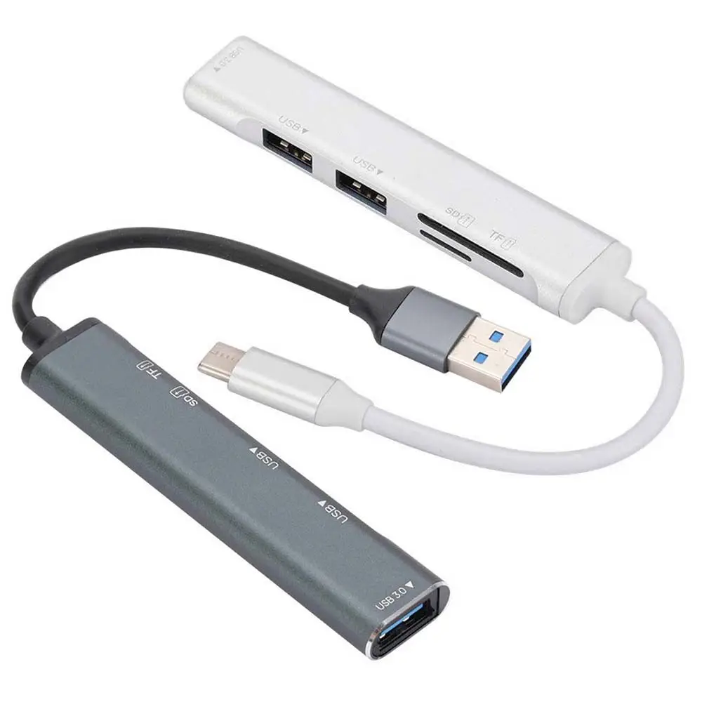 

Разветвитель USB 1/4/type-c из алюминиевого сплава, 5 В 1/2 дюйма