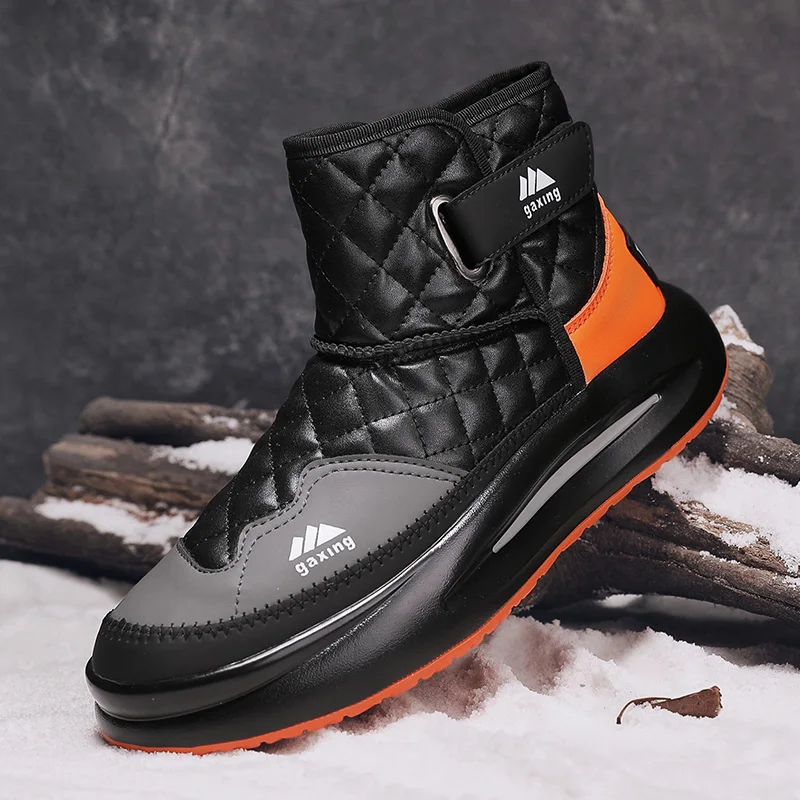 Зимние мужские ботинки YOSBOGR из замши